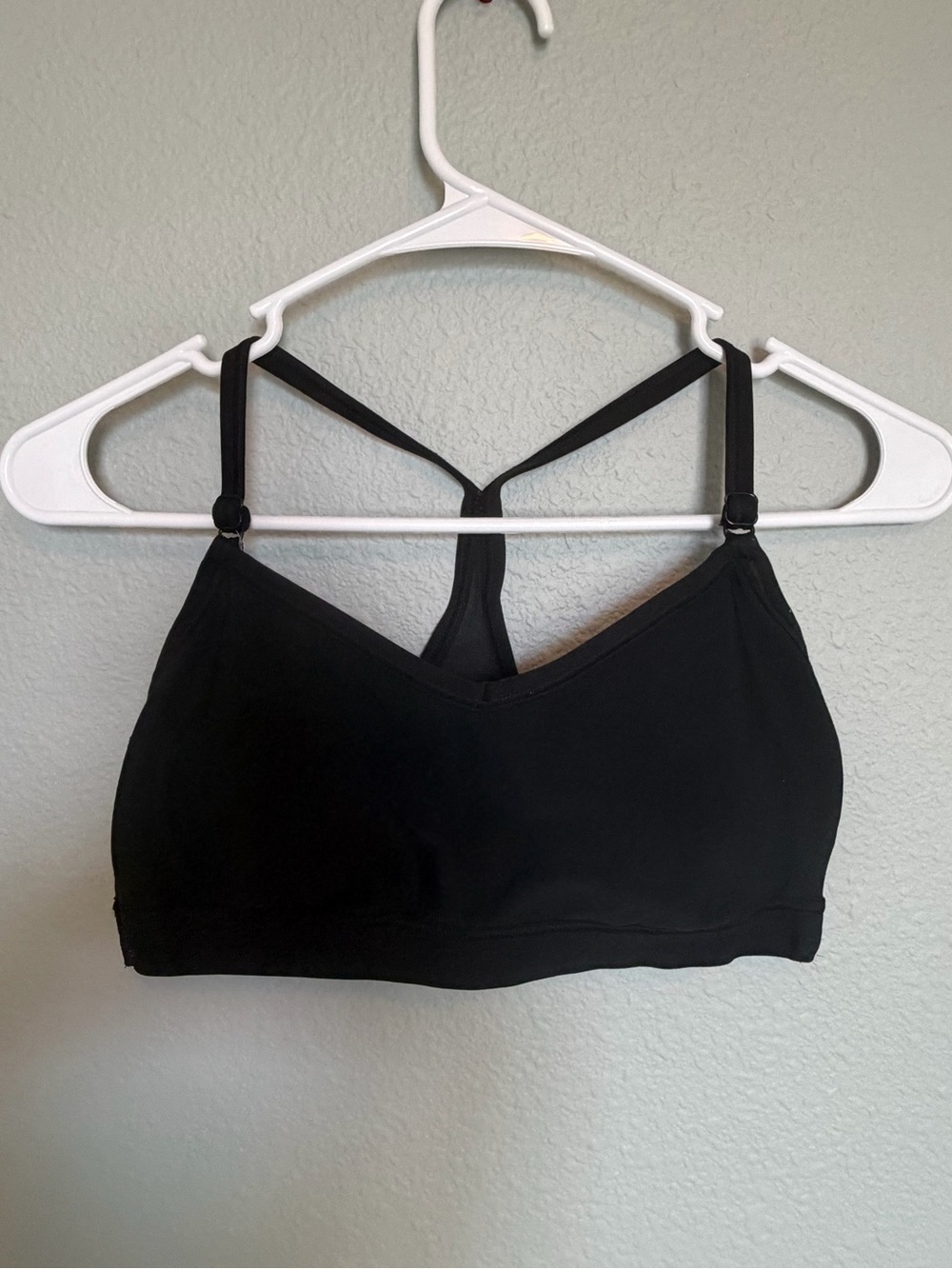 aerie Black Racerback Sports Bra